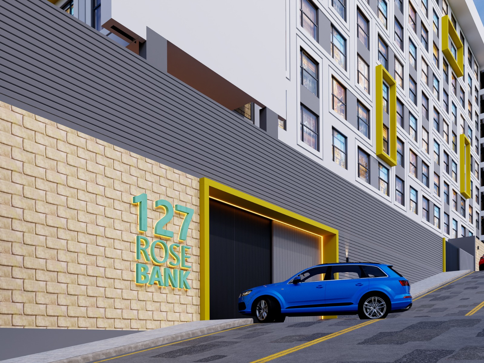 127 RoseBank facade render