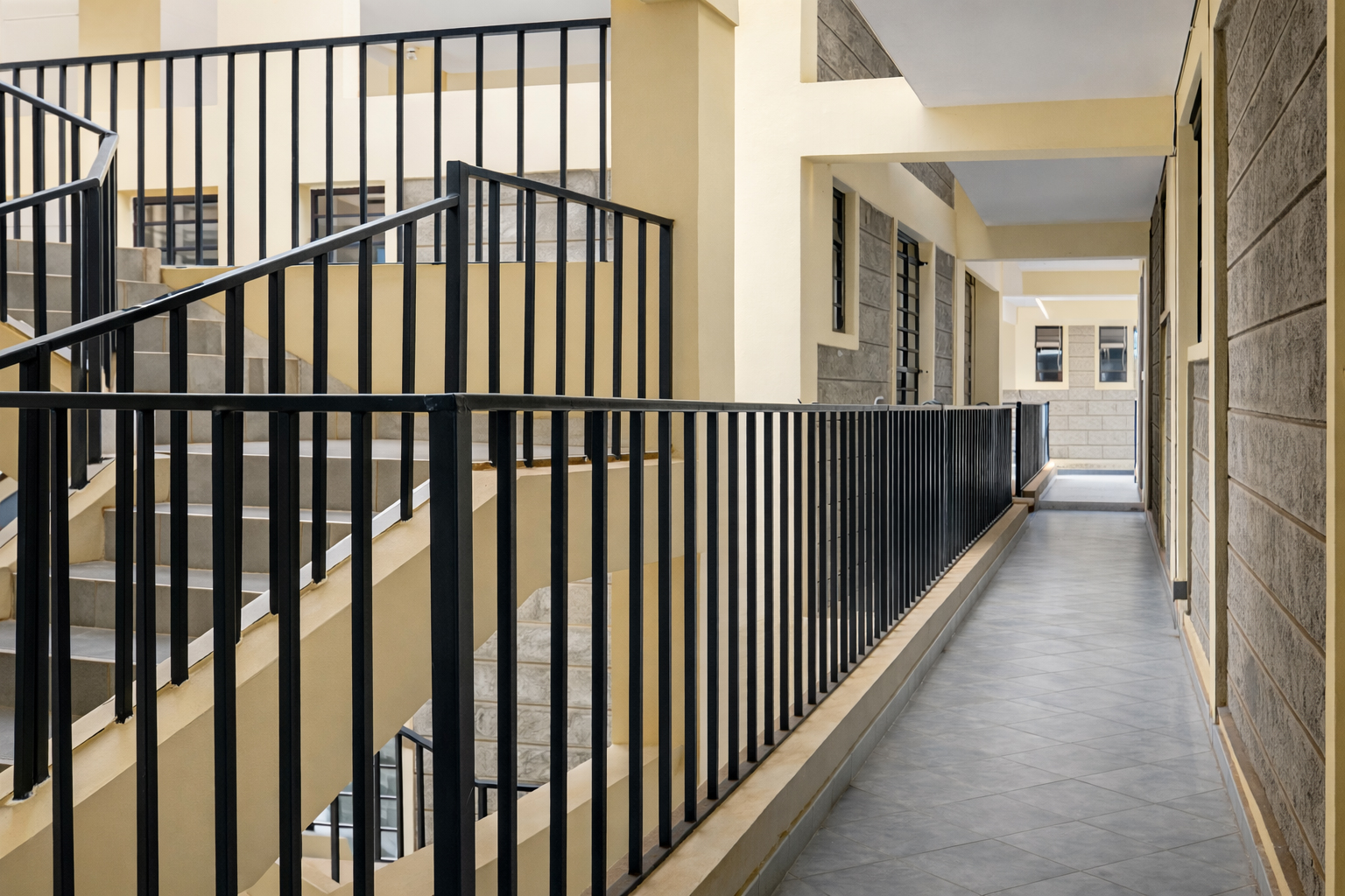 Mugutha Studios corridor