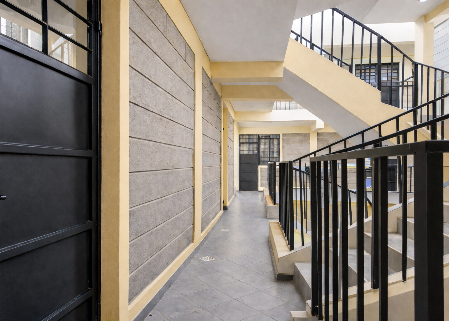 Mugutha Studios interior corridor